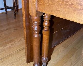 Antique Drop Leaf Table