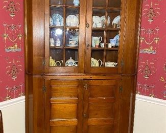 Antique Corner Cabinet