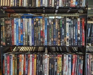 DVDs and Blu-ray Discs