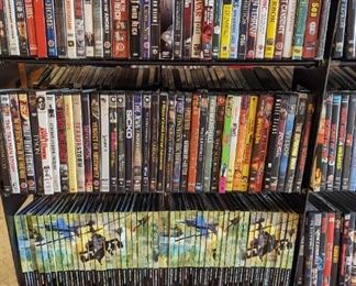 DVDs and Blu-ray Discs