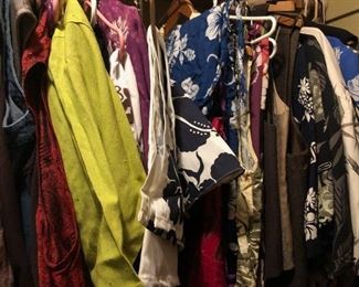 Assorted women's and men's clothing, from Tommy Bahama to vintage! 