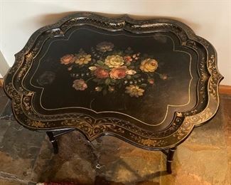 Vintage Toleware Table