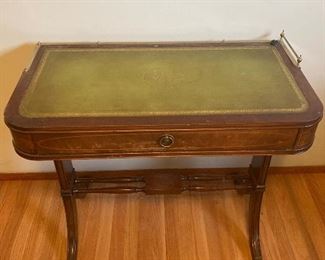 Leather Topped Writing Table