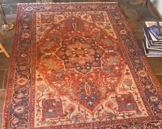 Heriz Tribal Red Rug