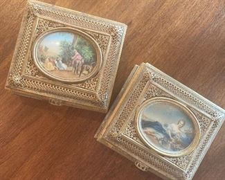 Victorian Trinket Boxes