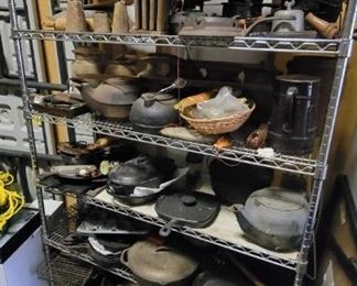 Cast iron, Wagner, lodge, Griswold and more. 