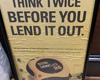 Stanley LeverLock advertising box