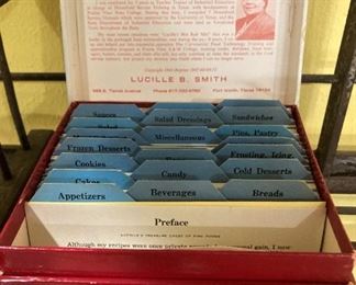 Rare find - vintage Lucille's recipe box 