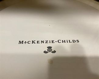 MacKenzie-Childs cake plate
