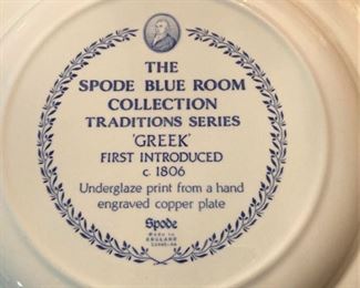 "Greek" - The Spode Blue Room Collection