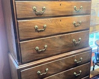 Another beautiful vintage chest with brass handles