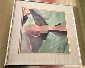 Framed and matted art