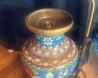 Asian style lamp (no shade)