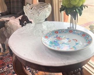 Antique marble table