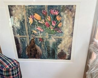 One of two coordinating pictures