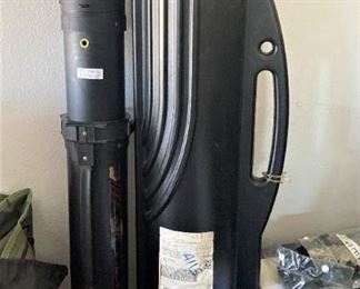 Travel fishing rod cases