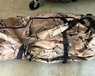 Camo tent