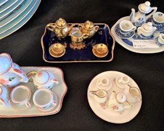 Miniature tea sets