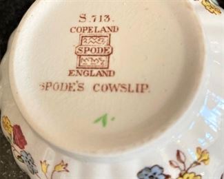 Copeland - Spode's "Cowslip"