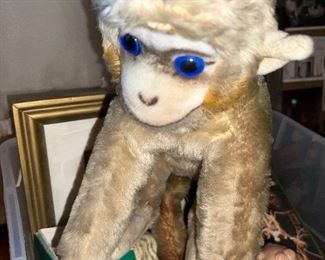 Steiff monkey, needs some TLC