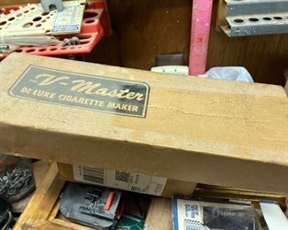 roll your own... v-Master Deluxe Cigarette maker $25