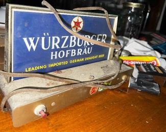 Cool bar sign WURZBURGER 