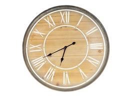 $40 USD Round Wall Clock JC155-2 Description: Large round wall clock with old world charm.
Dimensions: 31 in Dia.
Condition: Used with minor signs of wear associated with use and age. Please refer to pictures for more detail.
Location: Local pick up SW Portland, OR. Location is easy access in warehouse. Contact us for shipper suggestions. https://goodbyhello.com/products/copy-of-pottery-barn-kids-burlap-map-pinboard-jc155-1?_pos=1&_sid=a0dcecac8&_ss=r