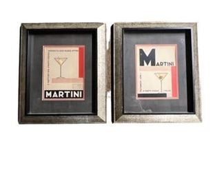 $60 USD      Pair of Framed Marco Fabian Martini Prints JC155-6       Description: Muted tones in a sepia wash with just a small pop of red for interest and a touch of color. Great for a bar, kitchen or dining room!
DImensions: 13 x 16H in
Condition: Great condition with minor superficial signs of wear consistent with use and age. Please see pictures for more detail. 
Location: Local pick up SW Portland, OR. Item is located in a warehouse for easy access. Please contact us for shipper suggestions.      https://goodbyhello.com/products/copy-of-restoration-hardware-green-wall-plaque-jc155-5?_pos=17&_sid=a0dcecac8&_ss=r