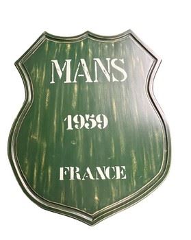 $40 USD     Restoration Hardware Baby & Child Green Mans 1959 Wall Plaque JC155-4       Description: Sizeable wall plaque perfect for bar, mud room, or man cave!  Distressed finish with an old world charm. 2 additional companion plaques in different colors. 
Dimensions: 22.5 x 27.5 in
Condition: Used with minor signs of wear associated with use and age.  Please refer to pictures for more detail.
Location: Local pick up SW Portland, OR. Location is easy access in warehouse. Contact us for shipper suggestions.      https://goodbyhello.com/products/copy-of-restoration-hardware-black-wall-plaque-jc155-3?_pos=6&_sid=a0dcecac8&_ss=r
