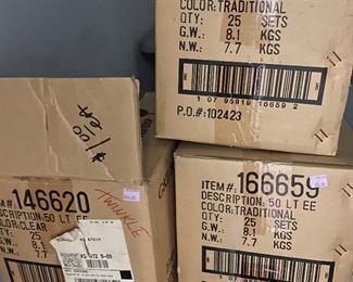 String lights, boxes of them!