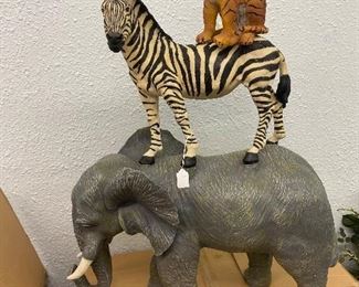 Large resin animal set (2)