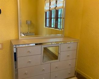 Mirrored dresser