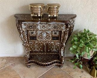 Inlaid cabinet-Mother of Pearl