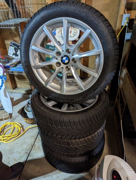 Just added 4 BMW Winter Tires and Rims