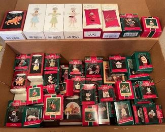 We have a large collection of Hallmark ornaments!