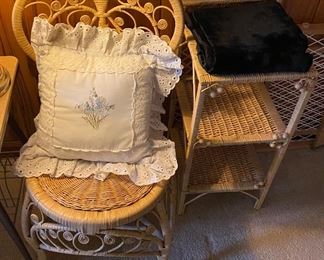 Small Wicker Chair