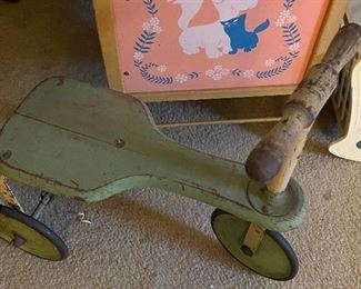Old Wooden Riding Toy