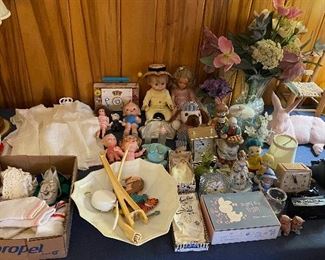 Assorted Dolls and Figurines