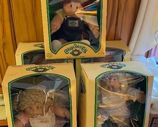 Vintage Cabbage Patch Dolls in Boxes