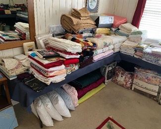 Assorted Bedding and Linens