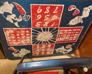Vintage Child's Folding Table