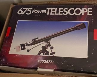 675 Power Telescope