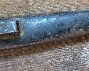 WW1/WW2 German Trench Knife Scabbard Only