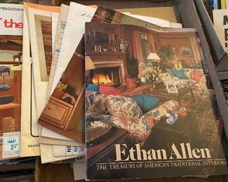 Vintage Furniture and Accessory Catalogs