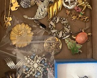 Costume Jewelry Pins/Brooches