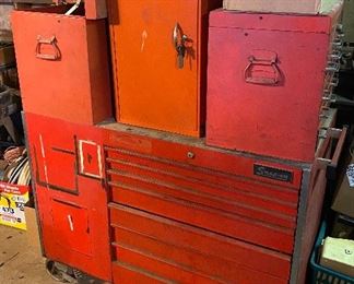 Several Toolboxes (Snap-on and MAC)