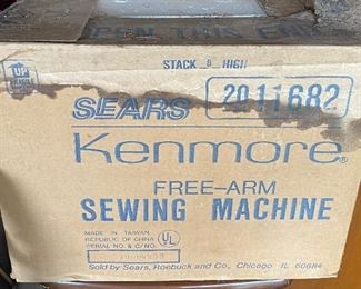 Sears Kenmore Sewing Machine in Box