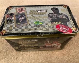 Classic Dale Earnhardt Winston Cup Champion NASCAR (20 embossed metal collector cards in Tin - Factory Sealed)