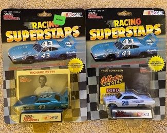 Racing Champions Richard Petty, Fred Lorenzen NASCAR Die Cast