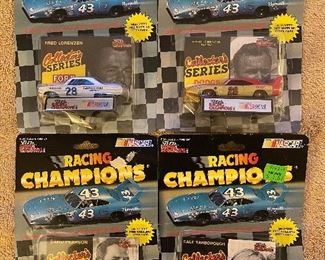 Racing Champions Fred Lorenzen, David Pearson, Cale Yarborough NASCAR Die Cast
